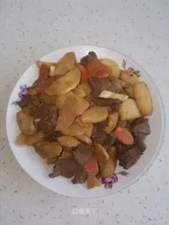 White fried meat