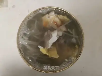 Egg soup