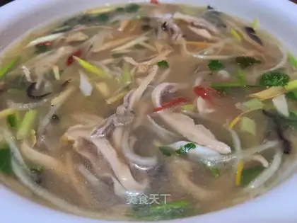 Spicy belly soup