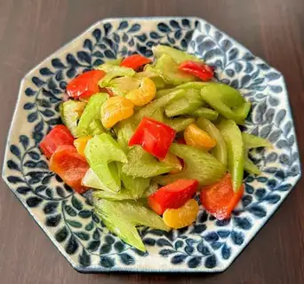 Fried celery
