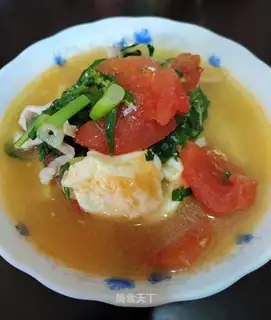 Potato laced with eggs for yellow rice cake