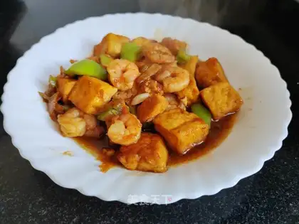 Shrimp tofu
