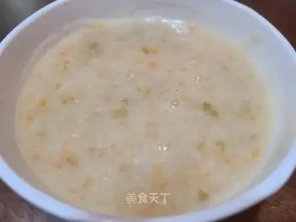 Carrot rice paste