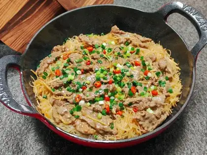 Beef rice powder