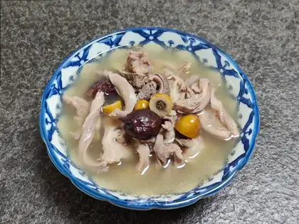Olive pig belly soup
