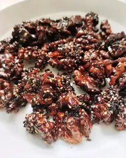 Amber walnuts