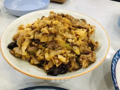 Sour sauce and lamb
