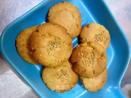 Air-fried old peaches