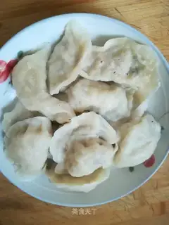 Cream egg dumplings