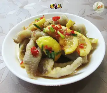 Lemon chicken claws