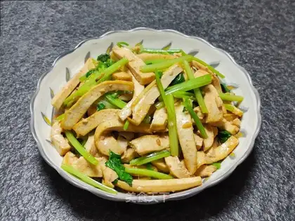 Fried soybeans