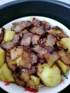 Meat evaporated potatoes
