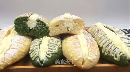 Scratch the tea caterpillar butter bread