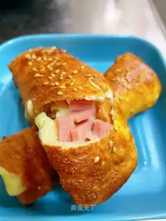 Ham cheese toast