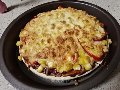 Corn pizza