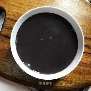 Three black sesame paste