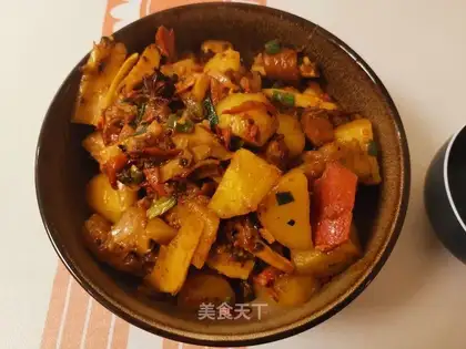 Potato chicken
