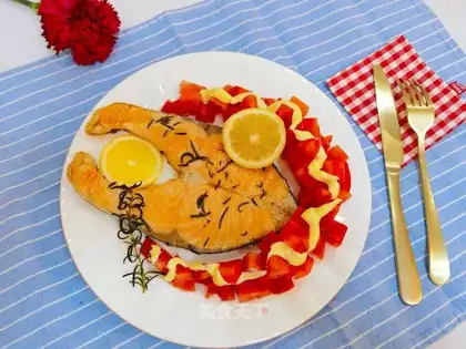 Rosemary salmon