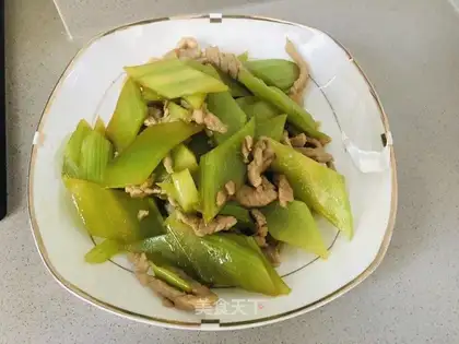 Fried meat