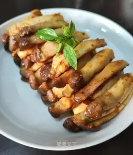 Mongol apricot mushrooms