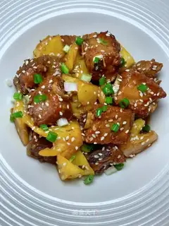 Pineapple ribs
