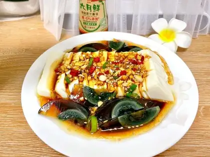 Eggs, tofu