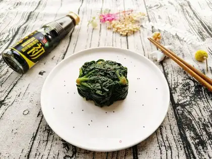 Spicy spinach
