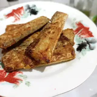 Corn paste fish