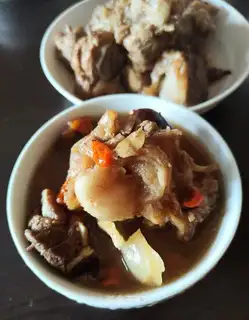 It's a pig soup