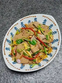 Roasted liver