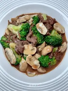 Beef beef with broccoli