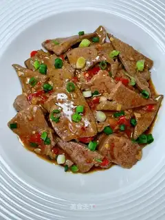 Pepper cutter, pork liver