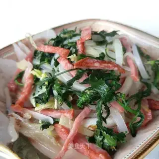 The ham and salami cabbage
