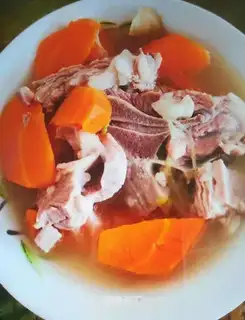 It's a ginger lamb soup
