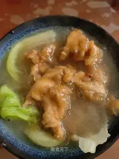 Slutch and raw soup