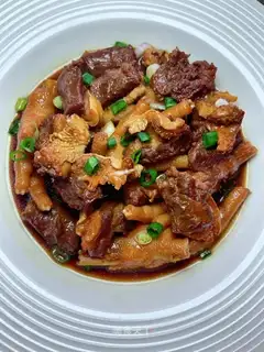 Cow and chicken feet