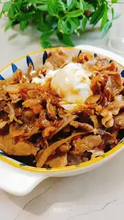 Japanese fat cow rice