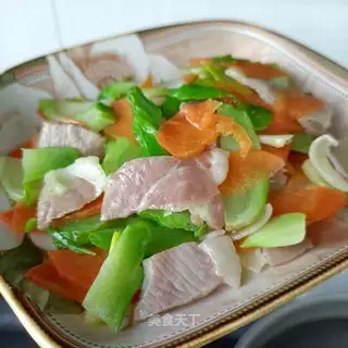 Kim Hua ham and vegetables