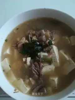 Beef stew tofu