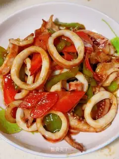 Fried squid