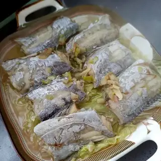 Steamed fish