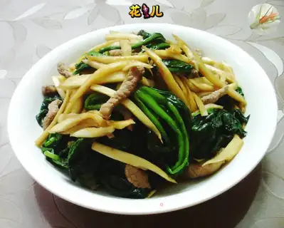 Skinny silk and spinach