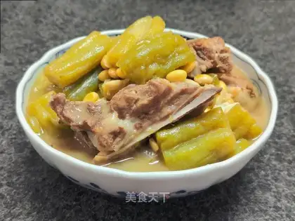 Suffering melon cucumber ribs