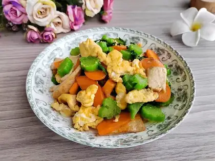 Mustard soy-dried eggs