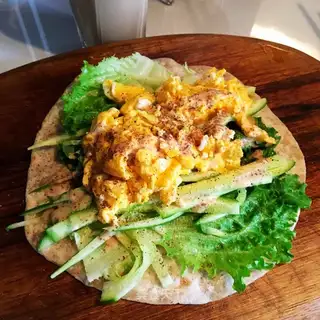 All-eat egg burrito