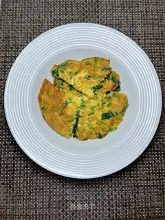 Spinach omelet