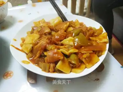 Xinjiang fried noodles