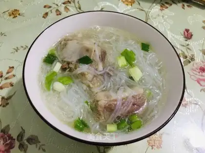Fan lamb soup