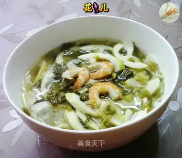 Shrimp pickled soup