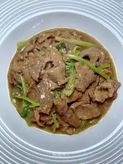 Sod tea and meat